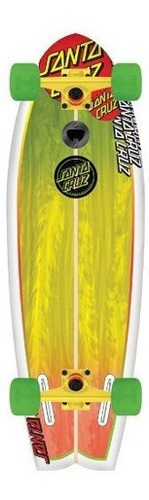 Santa Cruz Skate Land Shark Rasta Sk8 Skateboards Completos 