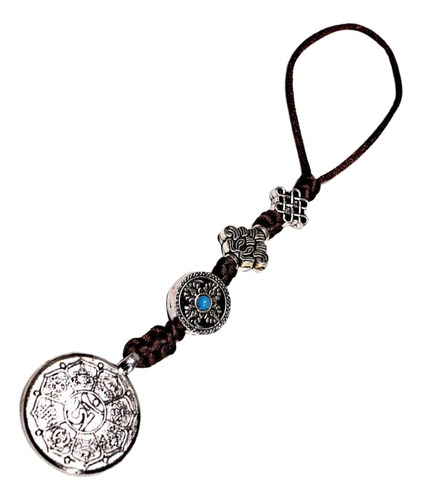 Colgante De Collar De Chamán Tibetano Budismo Ocho