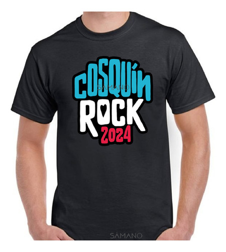 Remera Cosquin Rock Samano.uy