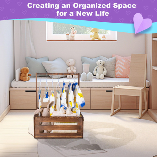 Armario Para Baby Shower Aonehome De Madera Con Asas