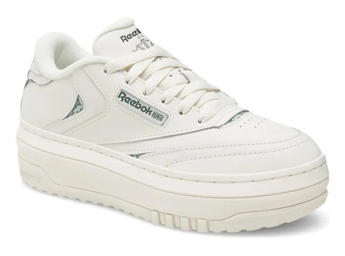 Zapatillas Reebok Club C Extra W Blanco Vivos Petroleo