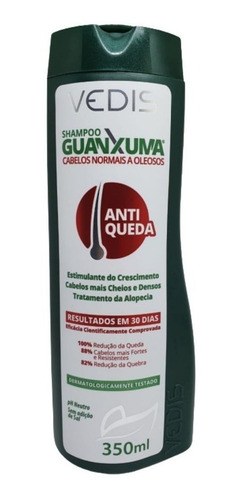 Shampoo Antiqueda Guanxuma Vedis Tratamento Alopécia