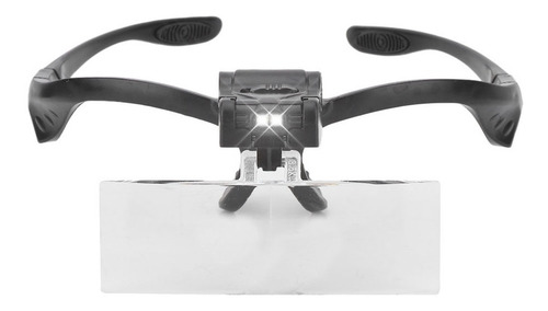 Gafas Tipo Diadema Lupa Con 5 Lente Led De La Lámpara Para E
