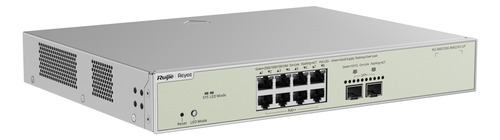 Switch Poe++ Gerenciavel Rg-nbs5300-8mg2xs-up 8p 2sfp Ruijie