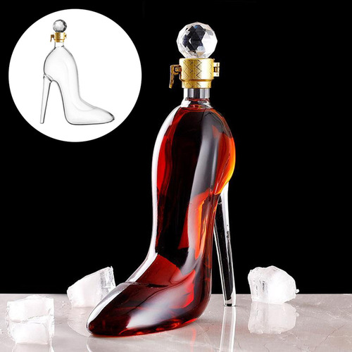 . 375ml Novedad Whisky Decanter Ron Botella De Vino Regalo