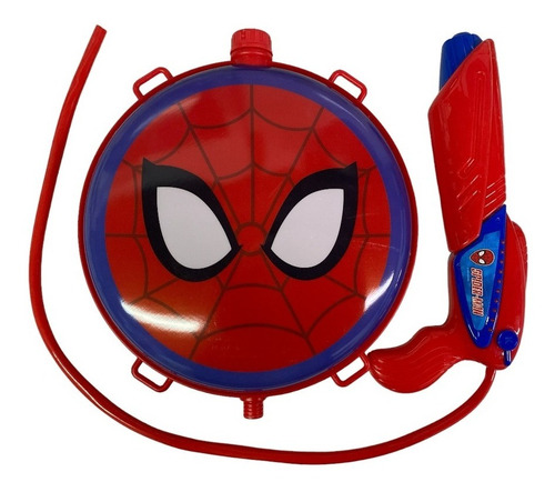 Pistola De Agua Mochila Recargable Infantil Avengers Pileta