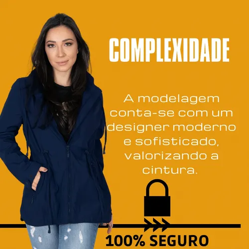 Corta vento sales feminina c&a
