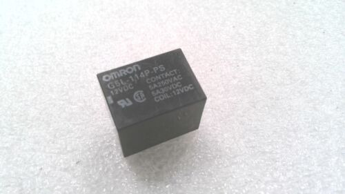Omron G5l-114p-ps Relay, 12 Vdc, 5a250vac, 5a30vdc, Coil Kbk
