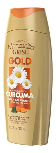 3 Shampoo Grisi Manzanilla Gold Extra Aclarante 400ml