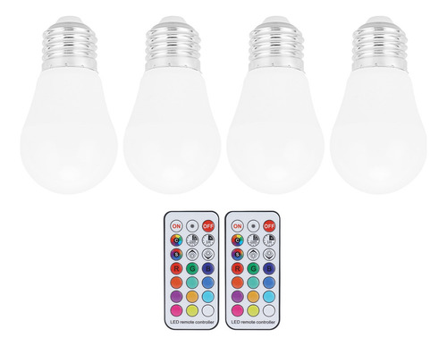 Bombilla Led Rgb De 12 Colores, 5 W, Que Cambia De Color, 50