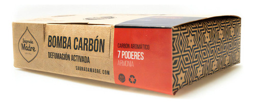 Bomba Carbon 7 Poderes - Sagrada Madre Caja X 24 U