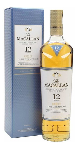Whisky Macallan 12 Años Con Estuche