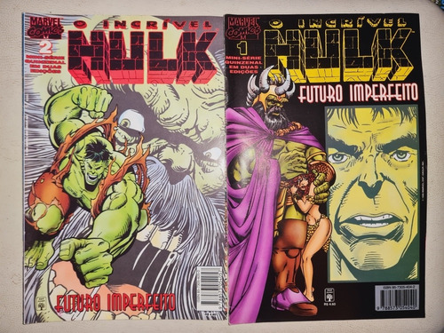 O Incrivel Hulk 1 E 2 Futuro Imperfeito Editora Abril 1996