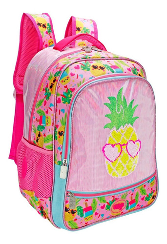 Mochila Primaria Iridiscente Wilys Kids Modelo: Wt312
