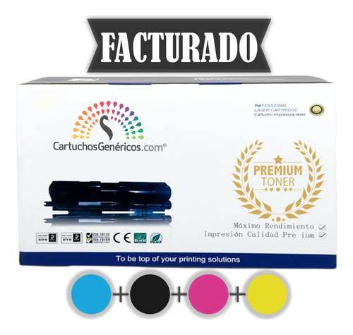 4 Toner Compatible Ricoh Aficio Mp C2051, Mp C2030, Mp C2551