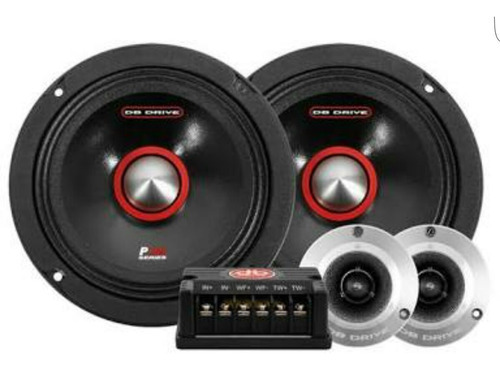 Set De Medios Db Drive P3 6k 6.5 175 Watts Rms 8 Ohms Open