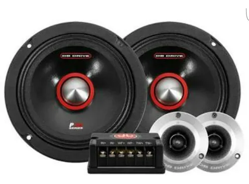 comprar Set De Medios Rangos Para Automóvil DB Drive P3 6K PRO Audio Series 6.5 Pulgadas 250 Watts Máximo 175 Watts RMS 8 Ohms Color Negro