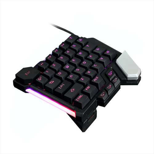Imagen 7 de 10 de Teclado Keypad Gamer Mecánico Profesional Delux T6 / Rgb