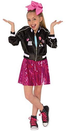 Chaqueta Bomber Falda Y Lazo Grande Jojo Siwa De Rubie ...