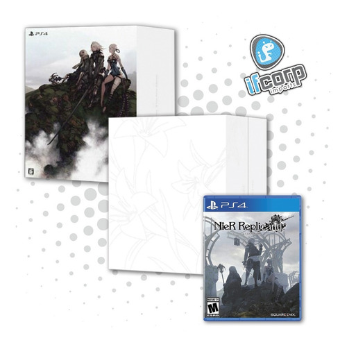 Nier Replicant White Snow Edition Ver.1.22474487139 Ps4 (Usado)