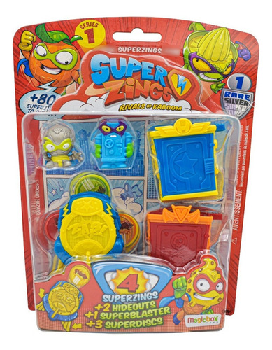 Super Zings 1 Superblaster 4 Superzings Serie 1 Magicbox