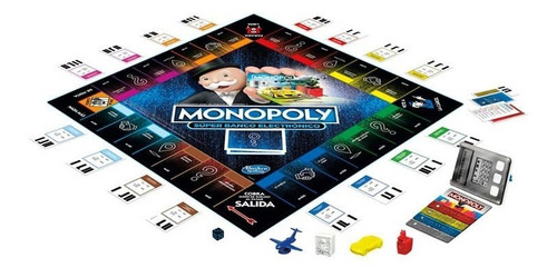 Monopoly- Súper Banco Electronico Original Hasbro