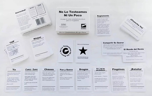 Imagen 2 de 6 de No Lo Testeamos Ni Un Poco Juego De Mesa- Playking