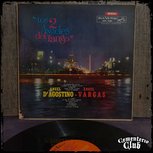 D'agostino Vargas  - Los Dos Angeles Del Tango Arg Vinilo Lp