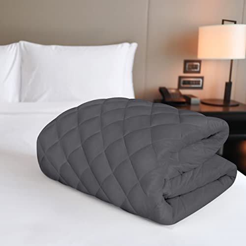 Protector Para Colchon Ajustable Tamaño Queen Color Gris Gris Geométrico Queen