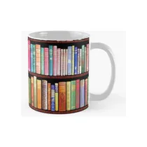 Comprar Taza Biblioteca De Libros Antiguos Bookworm, Estante De Libr