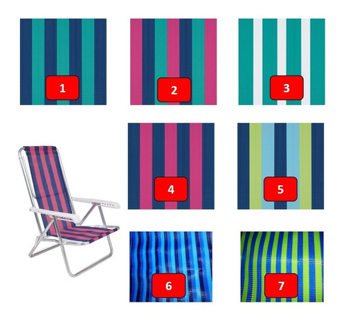 Kit Praia Carrinho Com Avanço Guarda Sol Cadeira Reclinável