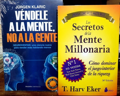 2x1 Secretos De La Mente Millonaria + Vendele A La Mente 