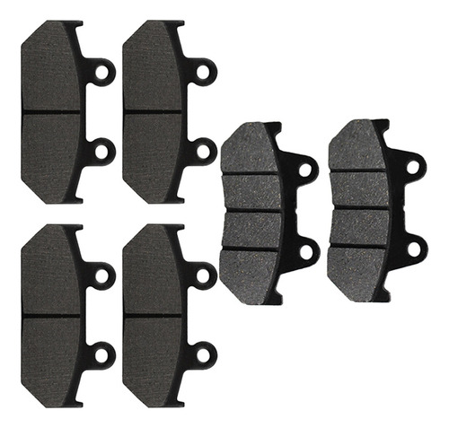 3 Pares De Pastillas De Freno Para Honda Gl1500 Goldwing Cbr