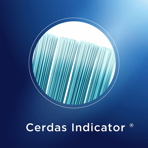 Cepillo De Dientes Combate Placa Oral-b Indicator 2 Unidades Azul
