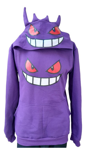 Blusa Moletom Pokemon Gengar Dark Hype Novidade