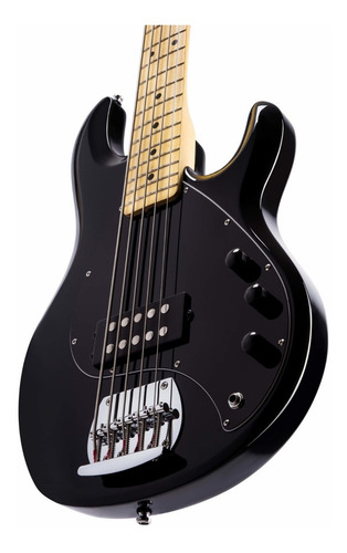 Imagen 3 de 5 de Bajo Sterling Ray5-bk-m1 Stingray5 Black