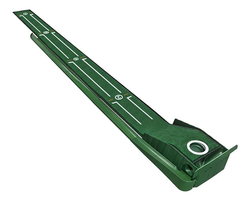 Imagen 2 de 10 de Golf Putting Green Practice Mat Equipo De Entrenamiento Para
