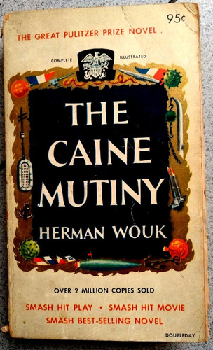 The Caine Mutiny Motin Herman Wouk Ed Doubleday, New York