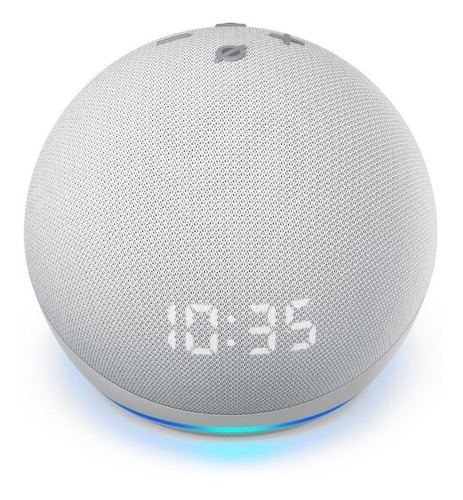 Amazon Echo Dot 4 Reloj Color Blanco - Bestmart