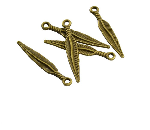 2 X 100 Piezas Colgante De Bronce Para Diy Joyería