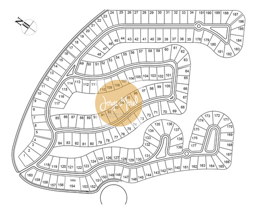 Lote Interno Al Verde #0-100 - Costa Esmeralda - Maritimo 3 - 1154m2 #id 20866