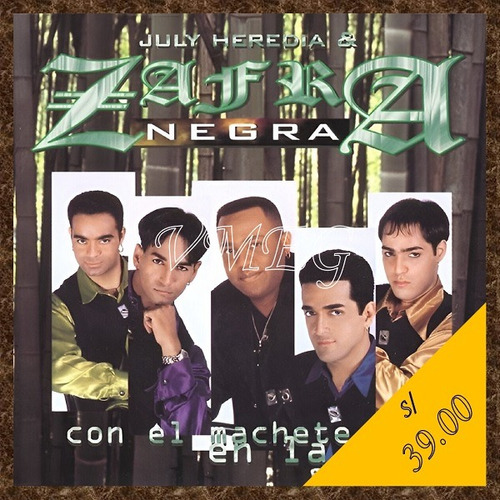 Vmeg Cd Zafra Negra 1997 Con El Machete En La Mano
