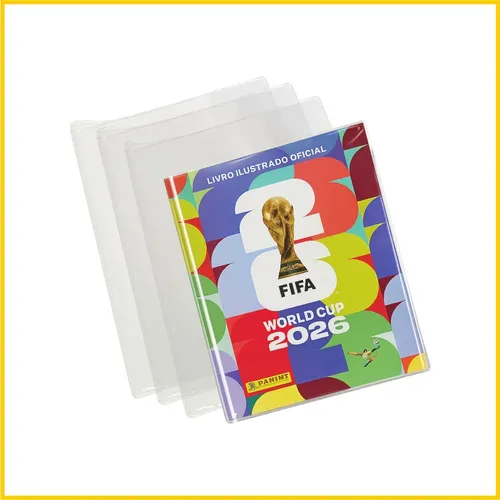 Capa Protetora PVC pro Álbum Copa 2026