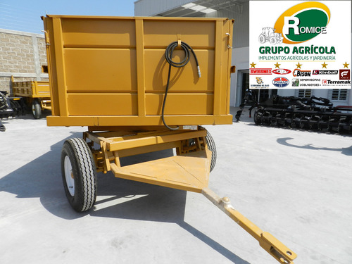 Remolque Ensilador Hidraulico Cosechador 6 Toneladas Bison