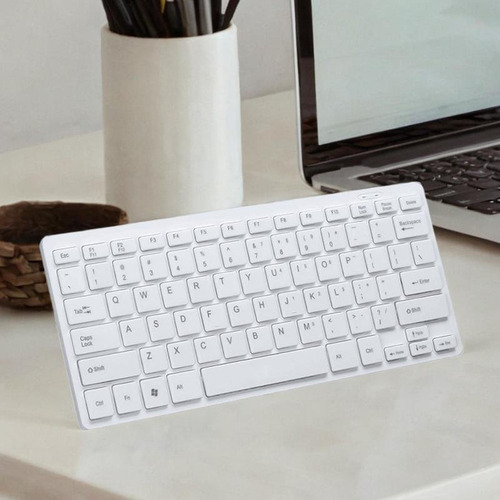 Teclado Con Cable Usb Portátil Pequeño 78 Teclas K1000 .