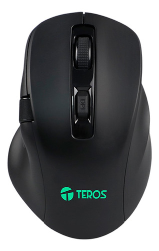 Mouse Gamer Teros Bluetooth Y Usb 6400 Dpi Rgb Negro