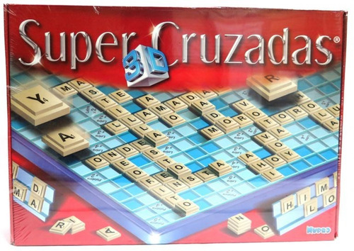 Juego De Mesa Super Cruzadas 3d Arma Palabra Nupro Childrens