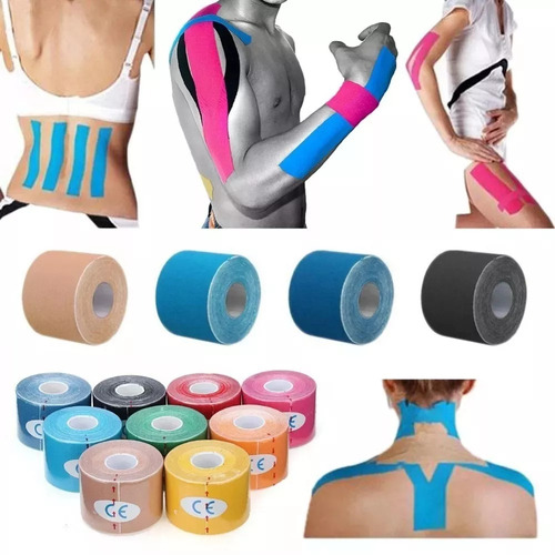 Fita Kit 10 Cinesiologia Muscular Fisioterapia Kinesio Tape