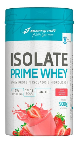 6x Isolate Prime Whey 900g Iso Hidro Coq10 Stevia Bodyaction