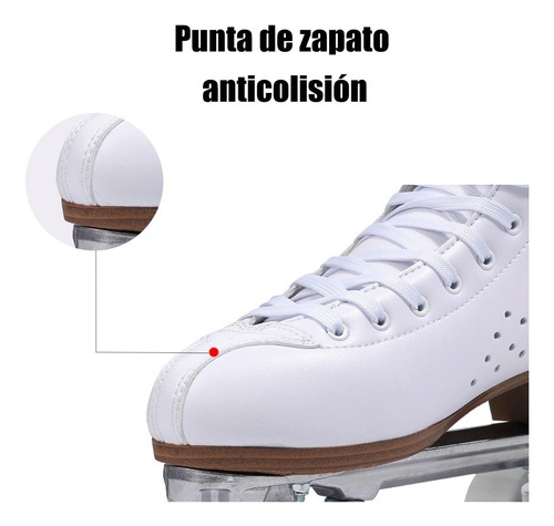 Imagen 6 de 10 de Patines Artistico Profesionales Saltos Giros 58 Mm Silicona